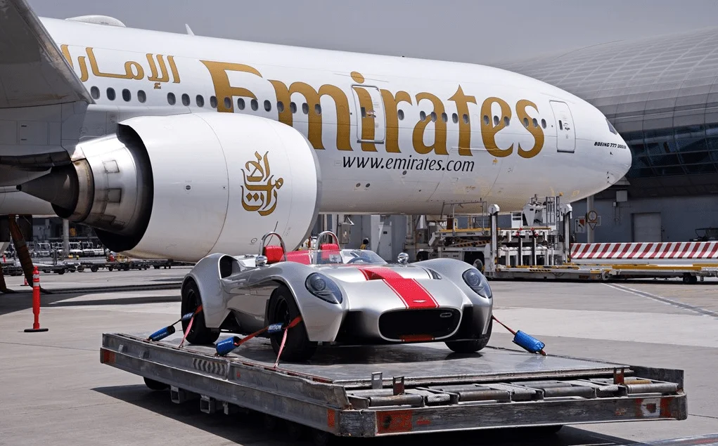الشحن الجوي للسيارات