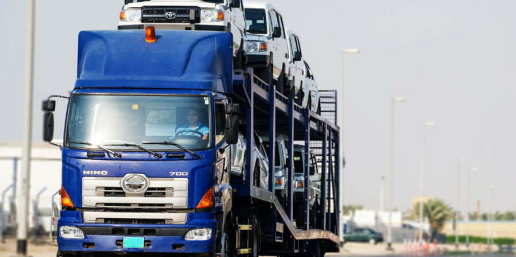 الشحن البري للسيارات