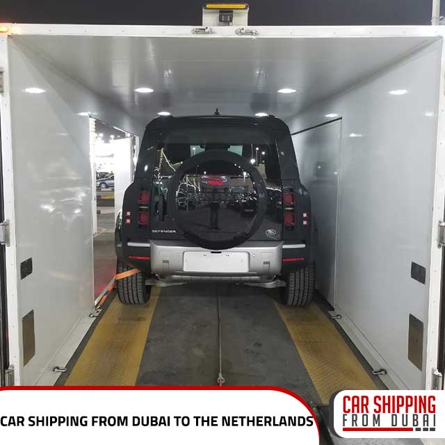 Car shipping from Dubai to the Netherlands