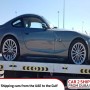 Shipping cars from the UAE to the Gulf countries via a special flatbed truck (recovery)