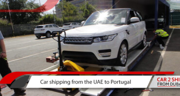 Car shipping from the UAE to Portugal