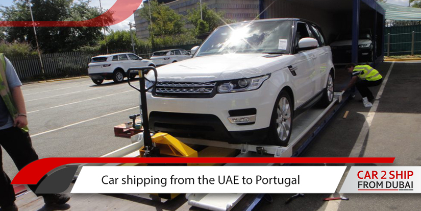 Car shipping from the UAE to Portugal